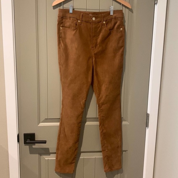 Women's Tan Skinny Jeans - Picture 5 of 13